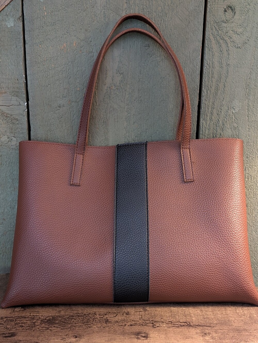 Vince Camuto Brown Leather Tote